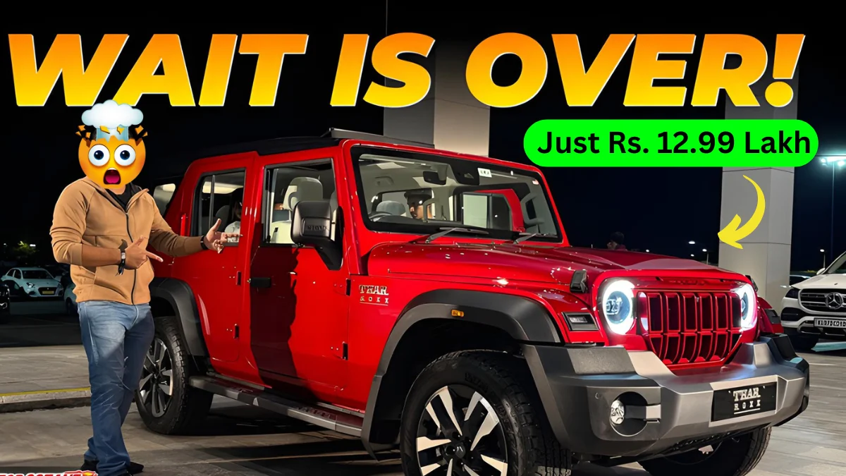 Mahindra Thar Roxx launched