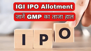 IGI IPO Allotment: आज पता चलेगा किसे मिले शेयर! ऐसे करें स्टेटस चेक, जानें GMP का ताजा हाल