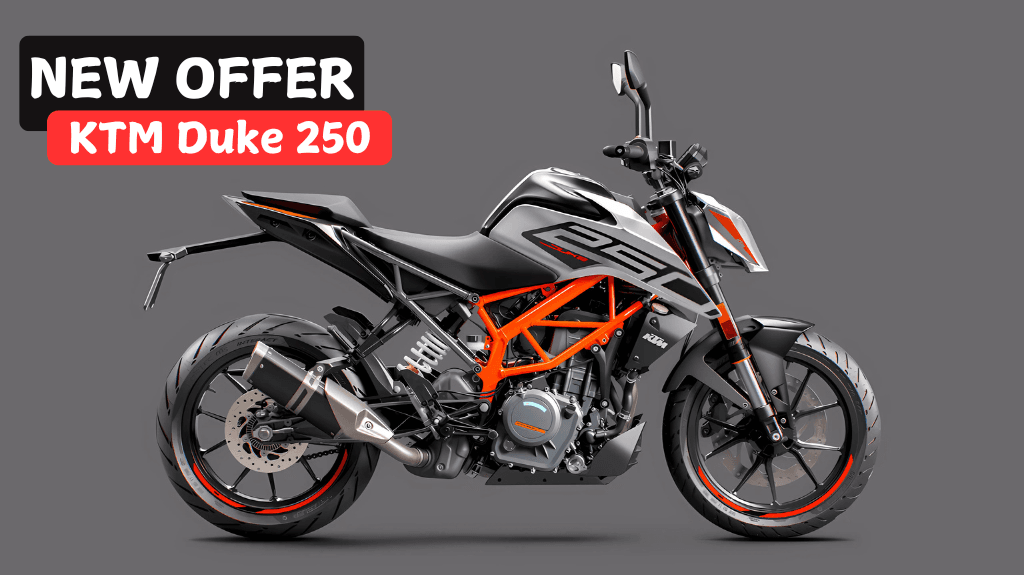New offer New Year's blast on KTM 250 Duke! Get discount up to ₹20,00
