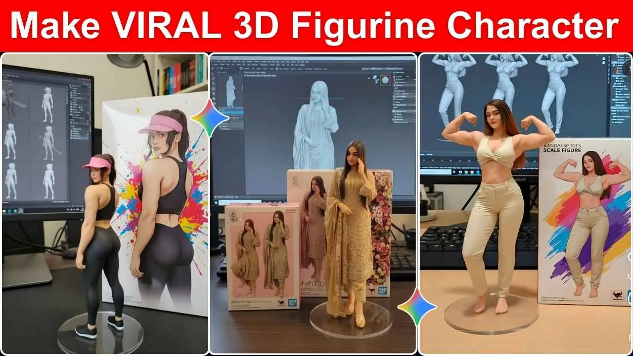 Gemini AI 3D Figurine prompts