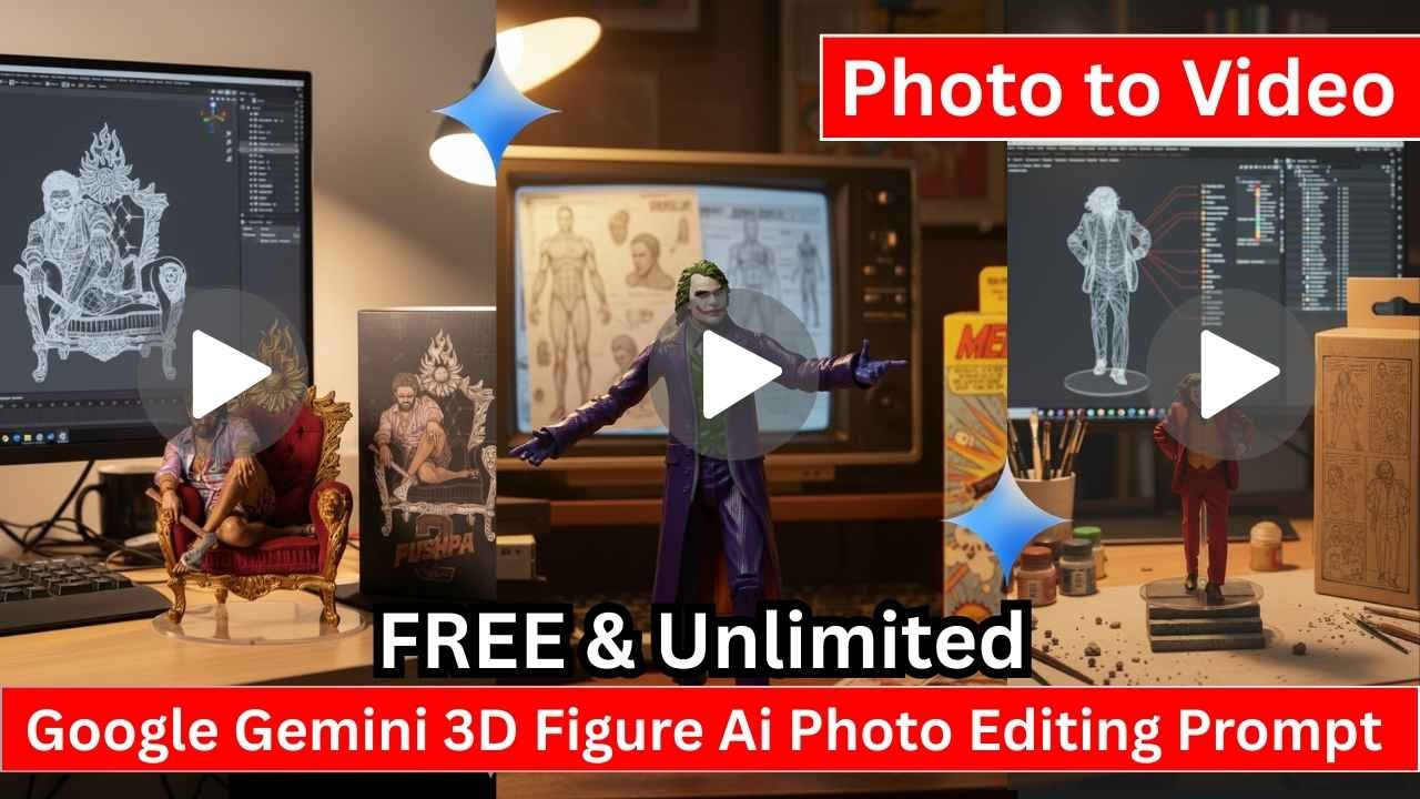 Google Gemini 3D Figure Ai Photo Editing Prompt