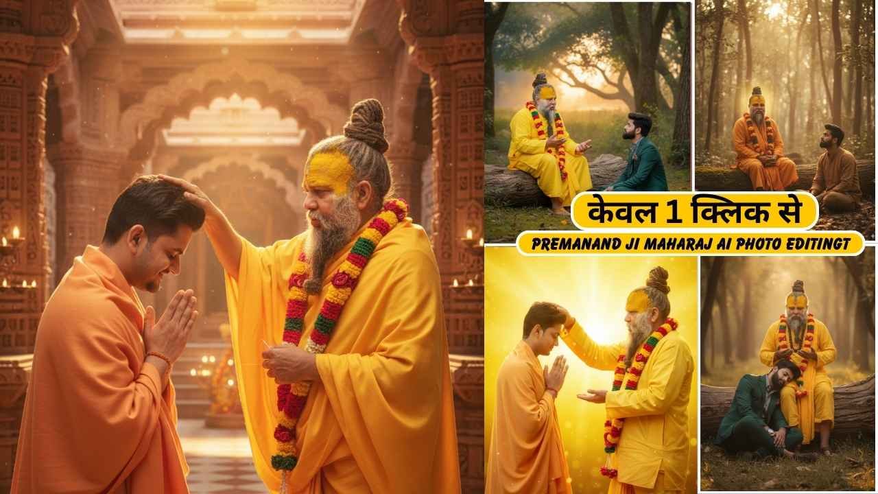 Google Gemini Premanand Ji Maharaj Ai Photo Editing