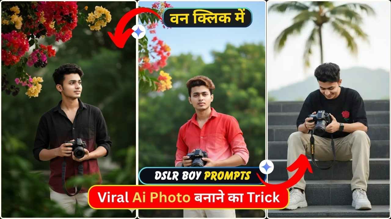 Google Gemini DSLR Boys AI Photo Editing Prompts