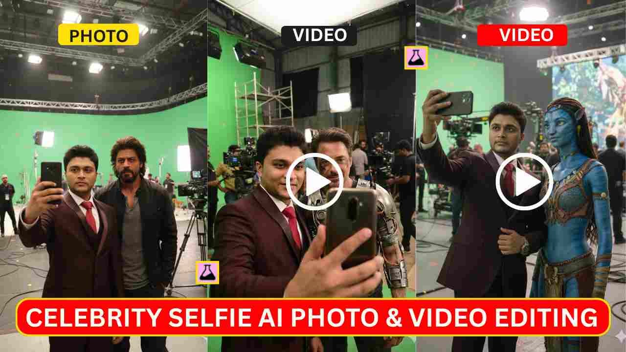 Celebrity Selfie AI Video Editing Prompts