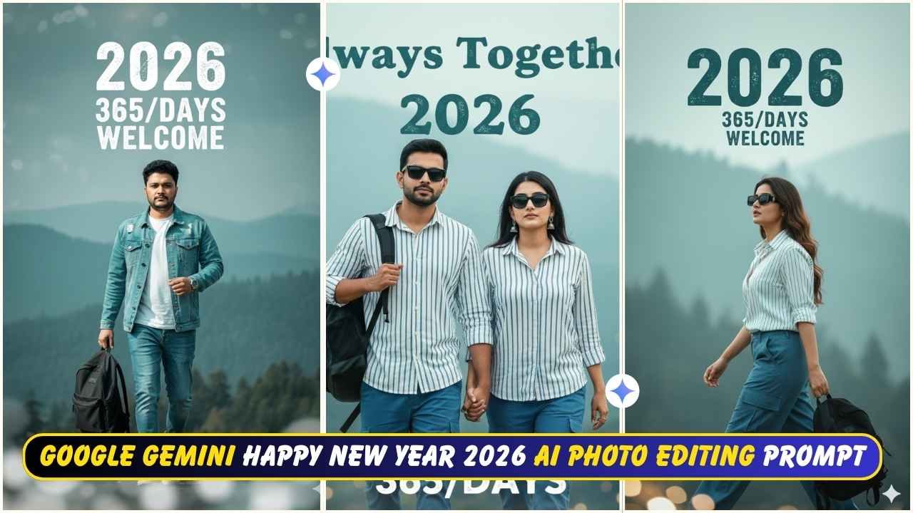 Google Gemini Happy New Year 2026 Ai Photo Editing Prompt