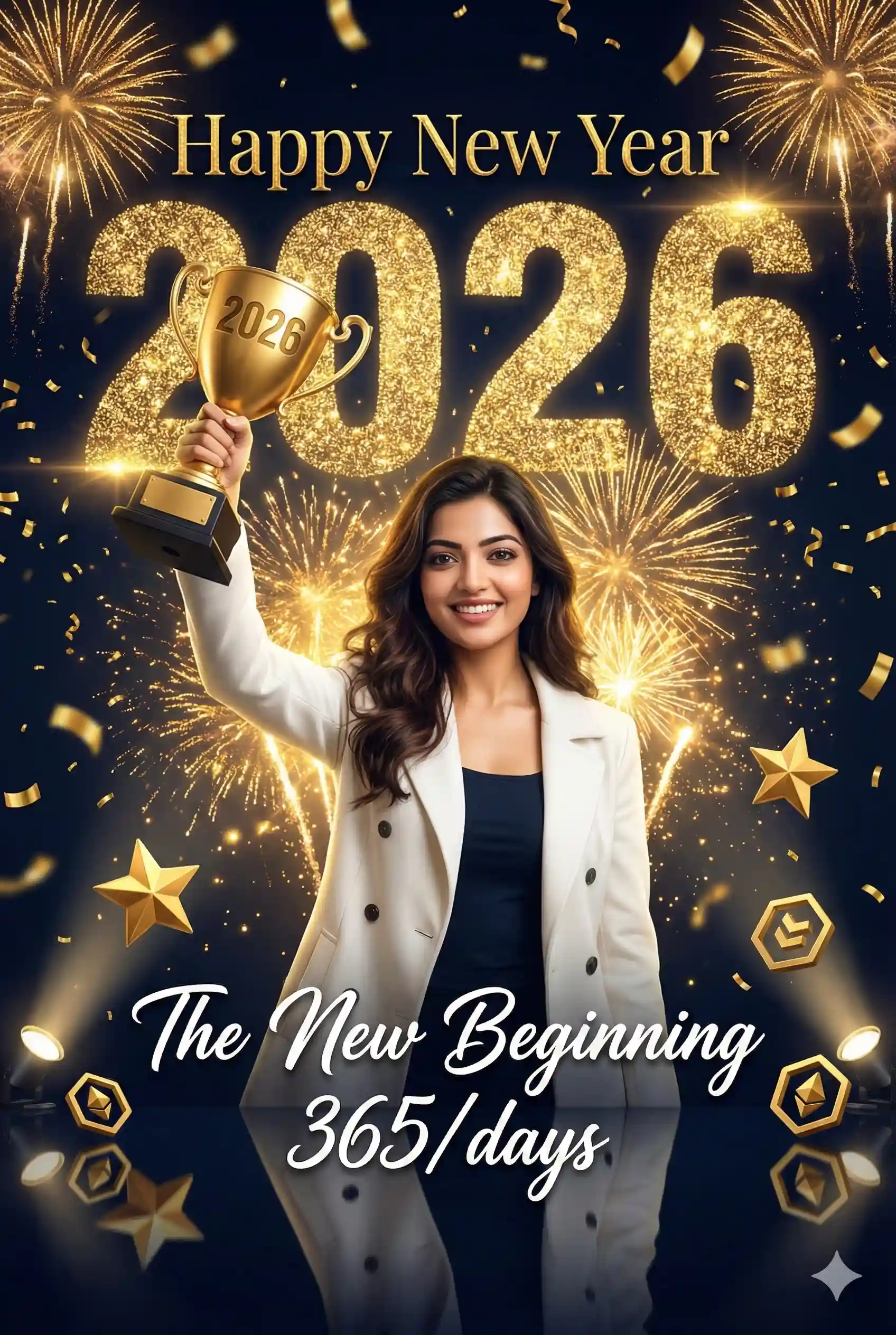 Happy New Year 2026 Ai Photo Editing Prompt 6