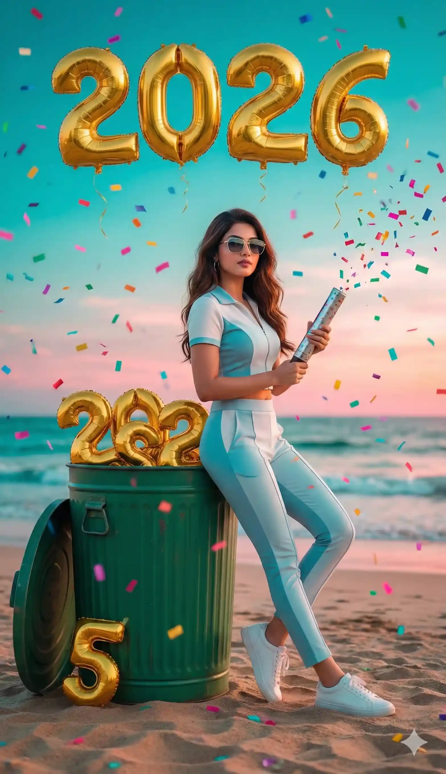 Happy New Year 2026 Ai Photo Editing Prompt 7