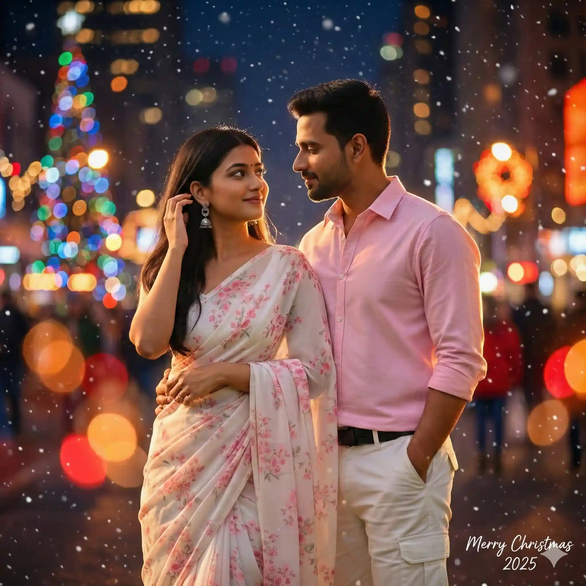 Merry Christmas Ai Photo Editing Prompt5