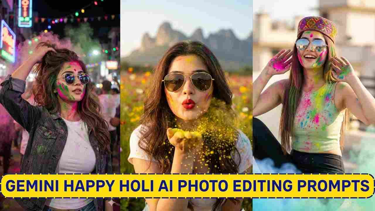 Happy Holi Ai Photo Editing Prompts