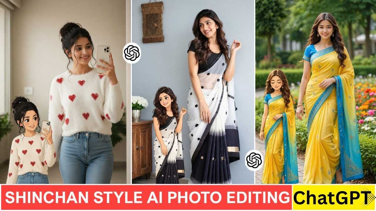 Shinchan Style Ai Photo Editing Prompt