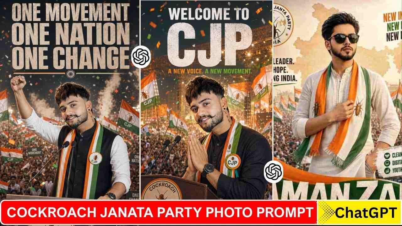 Cockroach Janata Party Photo Prompt