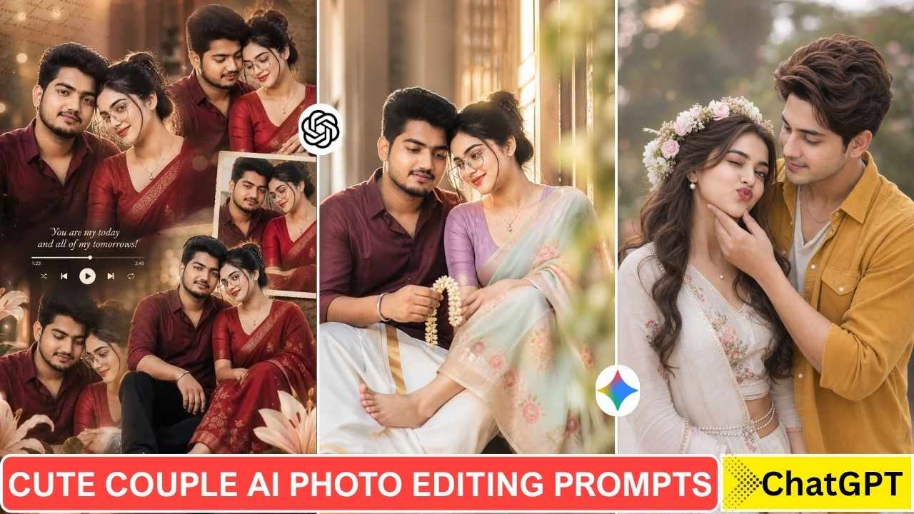 Viral Cute Couple AI Photo Editing Prompts
