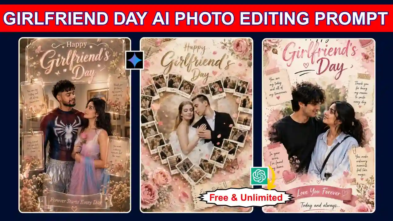 Girlfriend Day AI Photo Editing Prompts