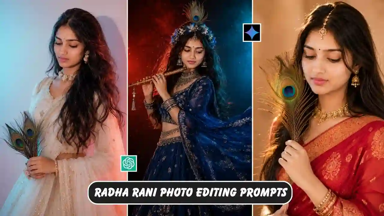 Radha Rani photo editing prompts