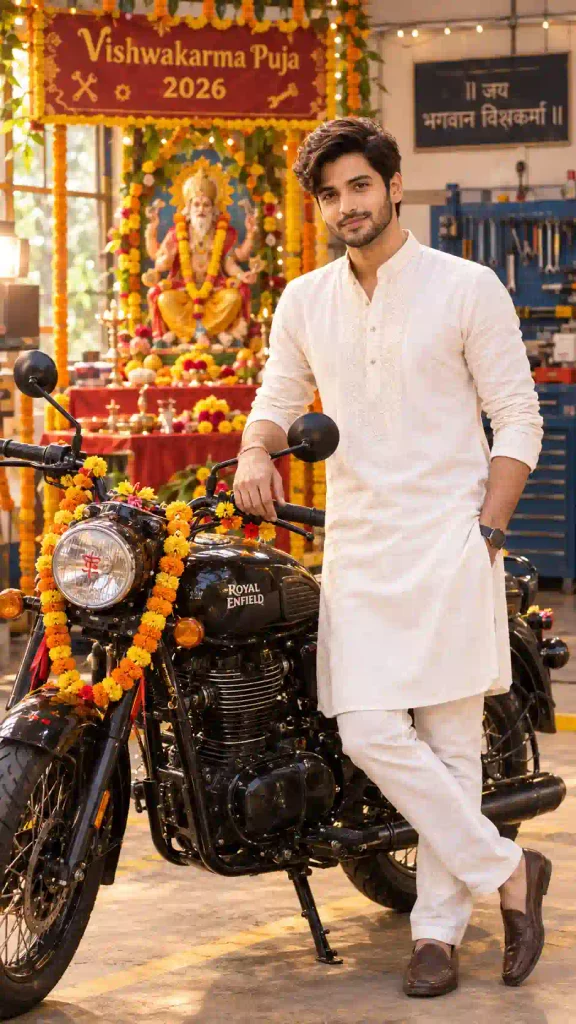  Vishwakarma Puja Bike Photo
