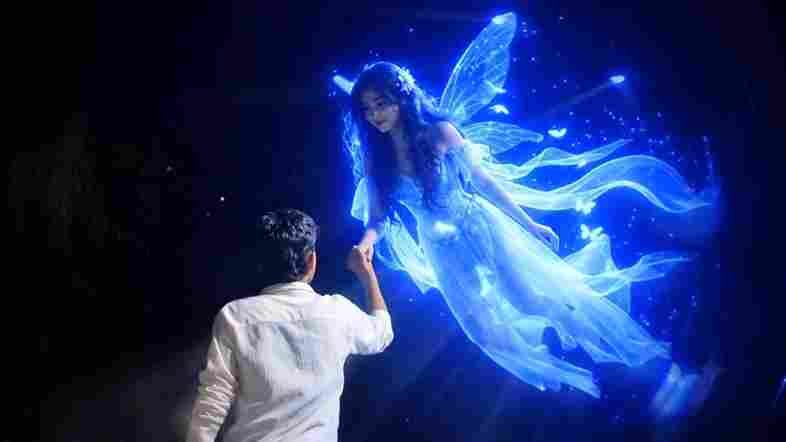 Flying Fairy AI Image