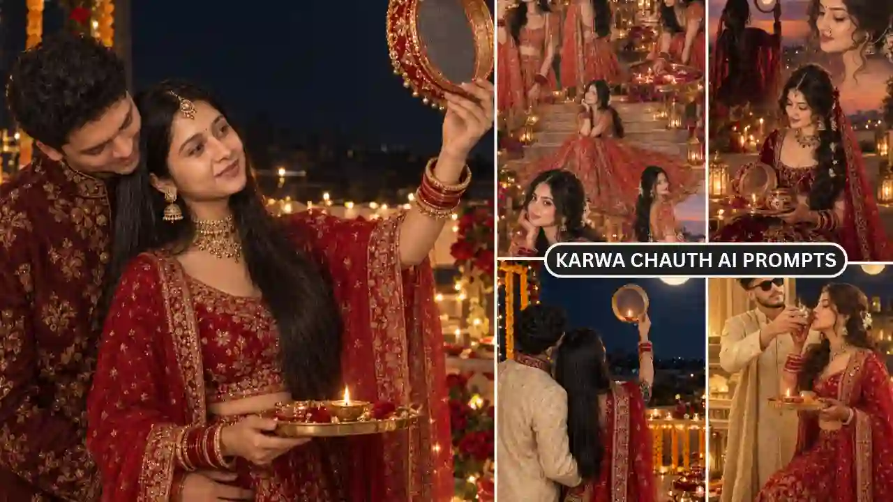 Karwa Chauth AI Photo Editing Prompts