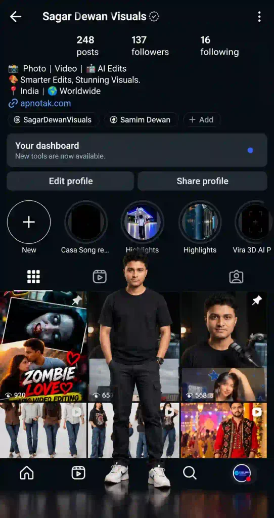 Miniature Creator on Instagram Profile