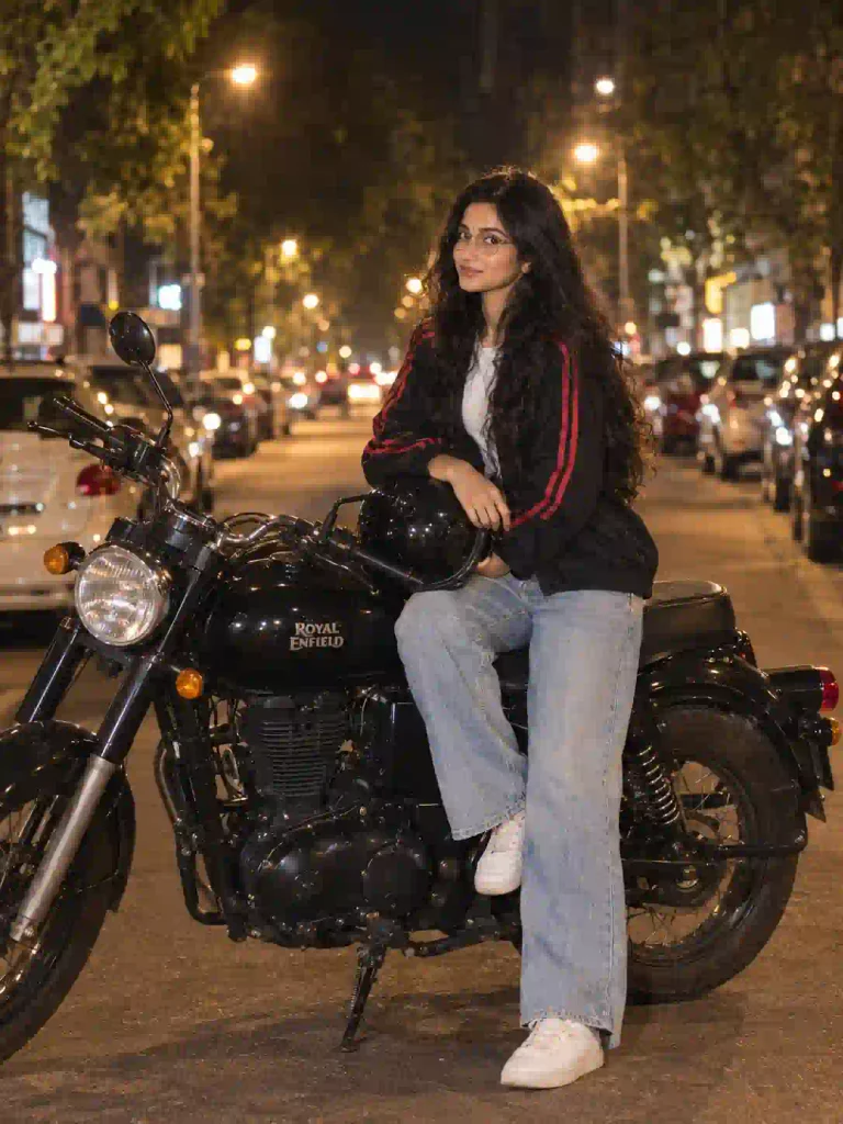 Night Ride with a Royal Enfield 768x1024 1