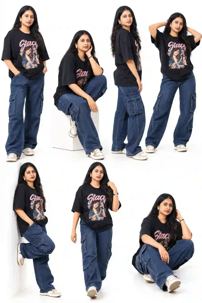 Streetwear Lookbook Seven Casual Poses